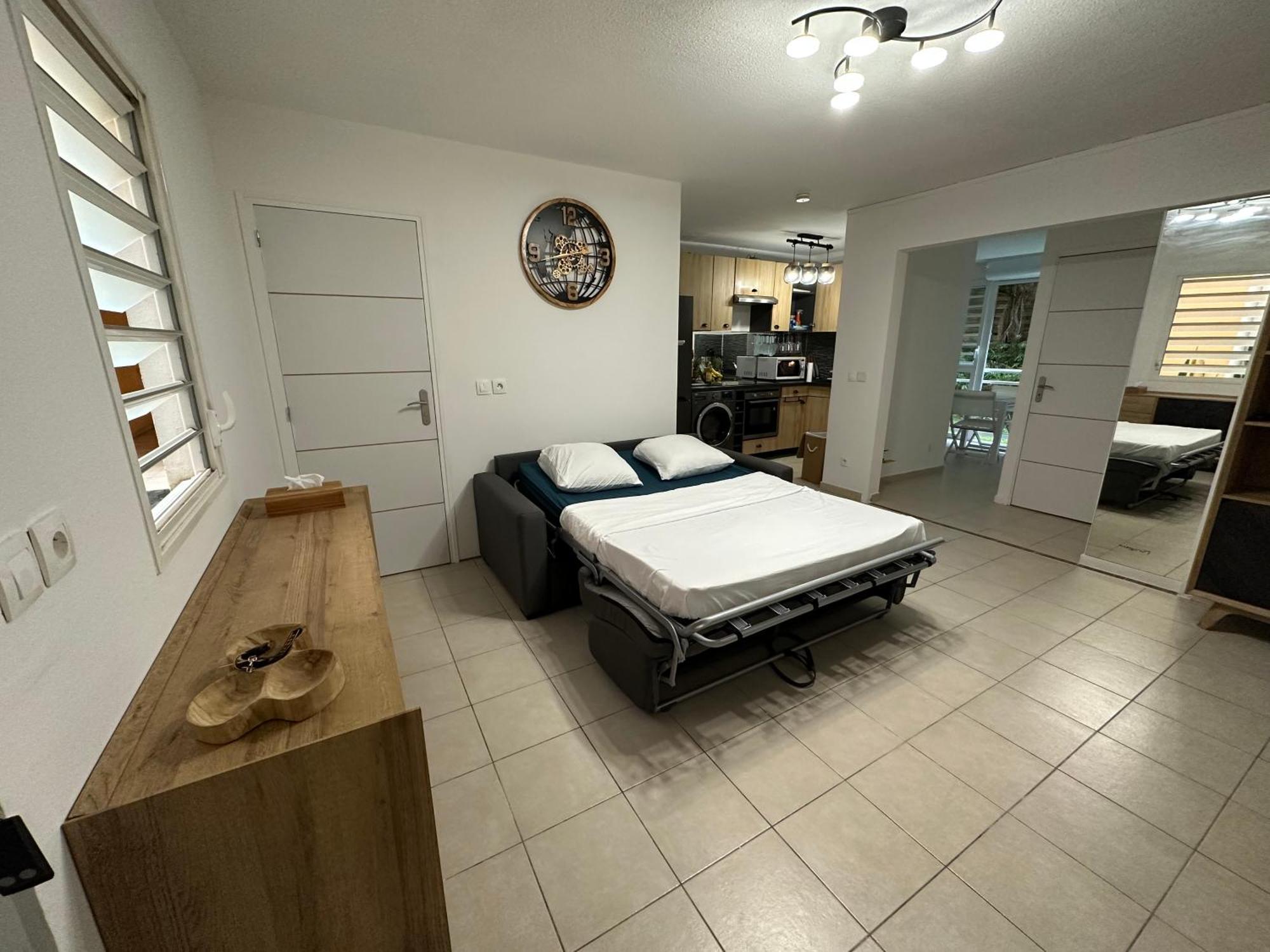 Location T2 Meuble Baie Mahault Convenance Apartman Kültér fotó